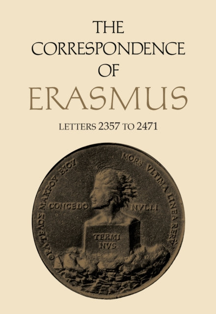 Book cover of: Correspondence of Erasmus. By: Desiderius Erasmus