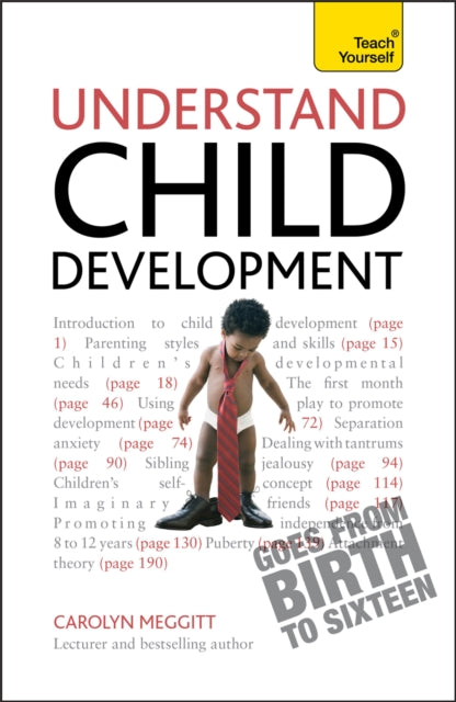 Book cover of: Understand Child Development: Teach Yourself