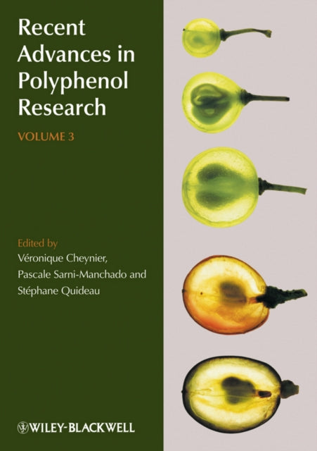 Book cover of: Recent Advances in Polyphenol Research, Volume 3