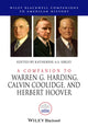 Book cover of: Companion to Warren G. Harding, Calvin Coolidge, and Herbert Hoover. By: Katherine A. S. Sibley