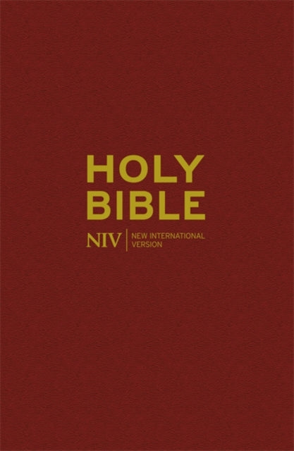 Book cover of: NIV Popular Burgundy Hardback Bible 20 copy pack. By: New International Version