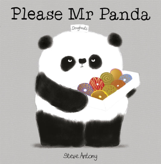 Book cover of: Please Mr Panda Board Book. By: Steve Antony