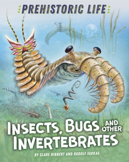 Book cover of: Prehistoric Life: Insects, Bugs and Other Invertebrates. By: Clare Hibbert