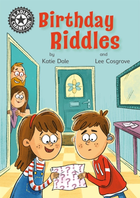 Book cover of: Reading Champion: Birthday Riddles. By: Katie Dale