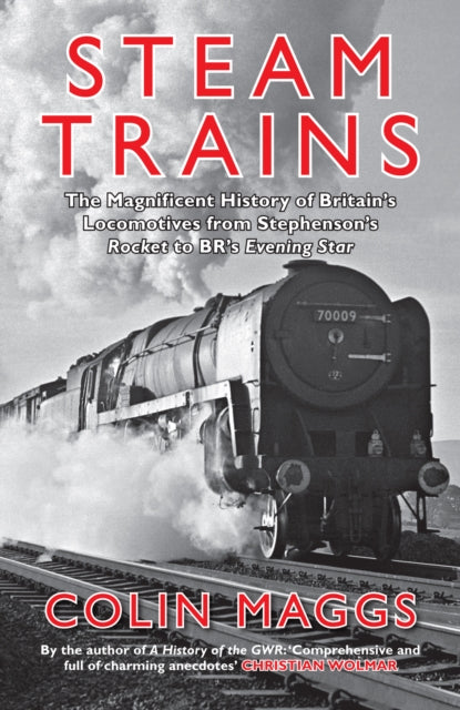 Book cover of: Steam Trains. By: Colin Maggs
