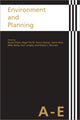 Book cover of: Environment and Planning. By: Trevor Barnes