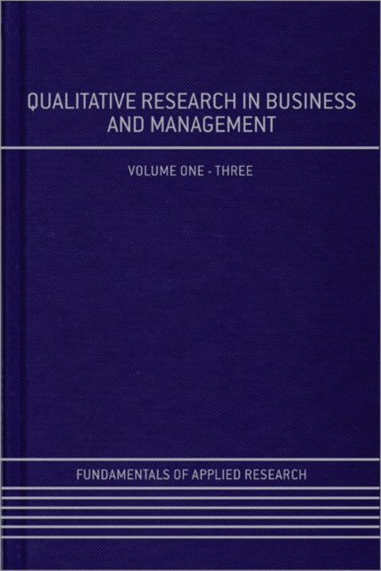 Book cover of: Qualitative Research in Business and Management. By: Hugh Willmott