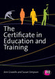 Book cover of: Certificate in Education and Training. By: Ann Gravells