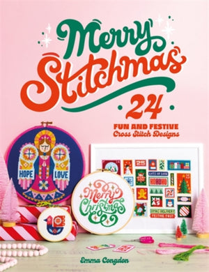Merry Stitchmas, 24 Fun and Festive Cross Stitch Designs
