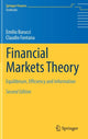 Book cover of: Financial Markets Theory. By: Emilio Barucci