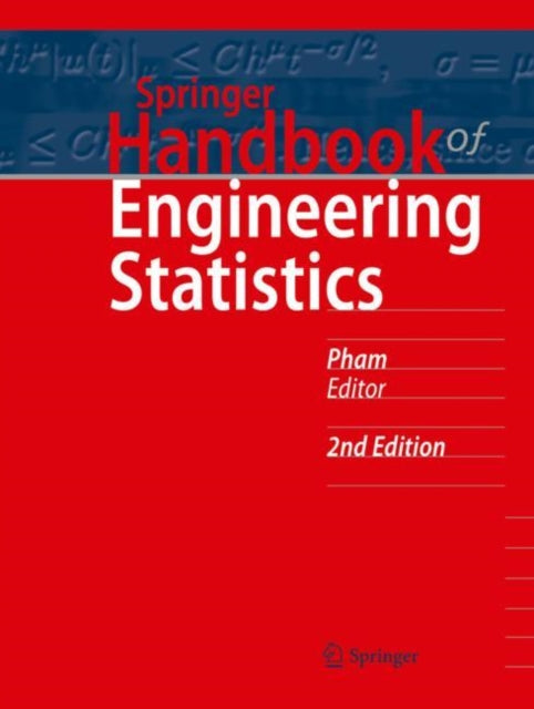Book cover of: Springer Handbook of Engineering Statistics. By: Hoang Pham