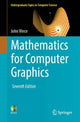 Book cover of: Mathematics for Computer Graphics. By: John Vince