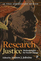 Book cover of: Research Justice. By: Andrew J. Jolivette