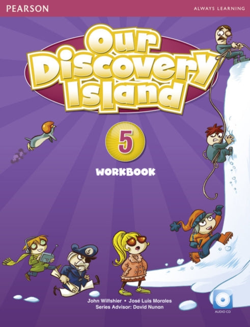 Book cover of: Our Discovery Island American Edition Workbook with Audio CD 5 Pack. By: John Wiltshier