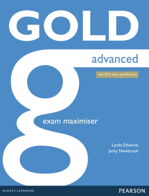 Book cover of: Gold Advanced Maximiser without Key. By: Lynda Edwards