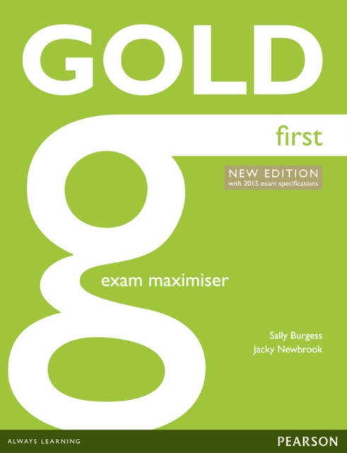 Book cover of: Gold First New Edition Maximiser without Key. By: Jacky Newbrook