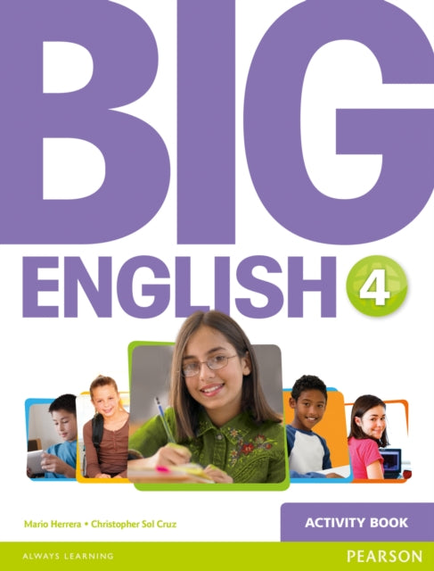 Book cover of: Big English 4 Activity Book. By: Unknown