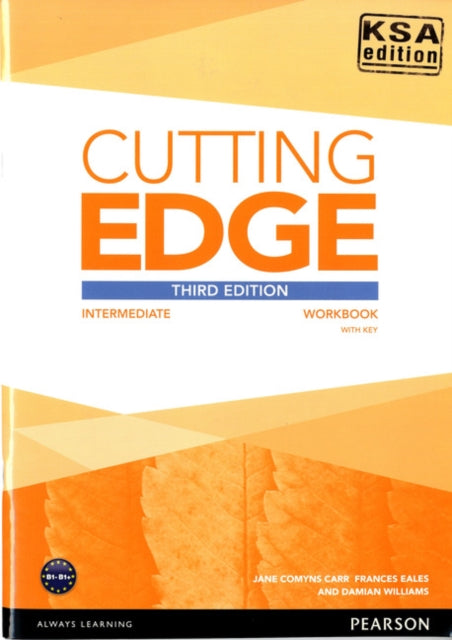 Book cover of: Cutting Edge 3rd edition KSA Intermediate Workbook
