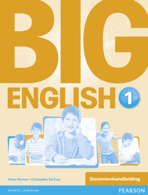 Book cover of: Big English 1 Bilingual Teacher's Book Benelux. By: Mario Herrera