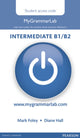 Book cover of: MyGrammarLab Intermediate no key MyLab only access card