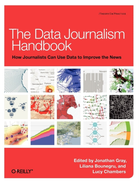 Book cover of: Data Journalism Handbook