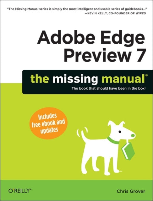 Book cover of: Adobe Edge Preview 7: The Missing Manual
