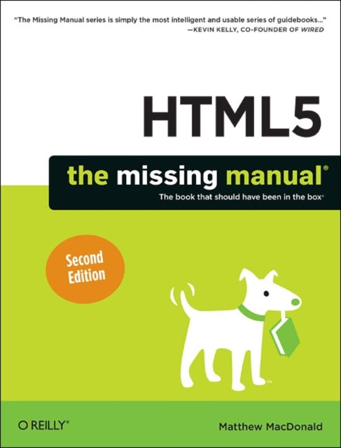 Book cover of: HTML5. By: Matthew MacDonald
