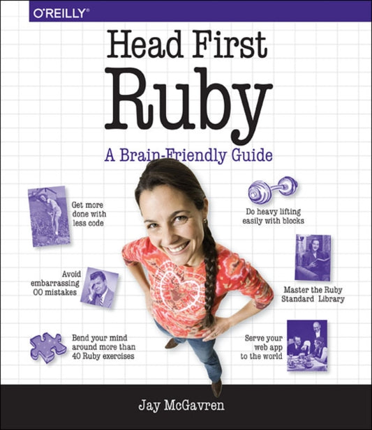 Book cover of: Head First Ruby. By: Jay McGavren