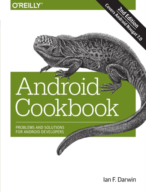Book cover of: Android Cookbook, 2e. By: Ian F. Darwin