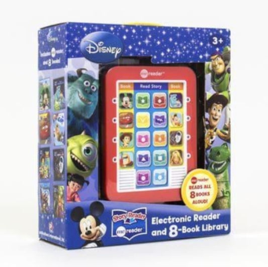Book cover of: Disney: Me Reader 8-Book Library and Electronic Reader Sound Book Set. By: Publications International Ltd. Staff