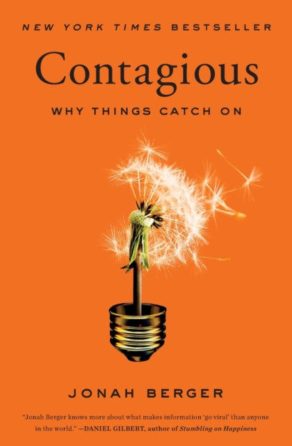 Book cover of: Contagious. By: Jonah Berger