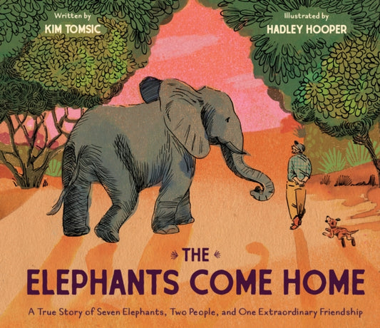 Book cover of: Elephants Come Home. By: Kim Tomsic