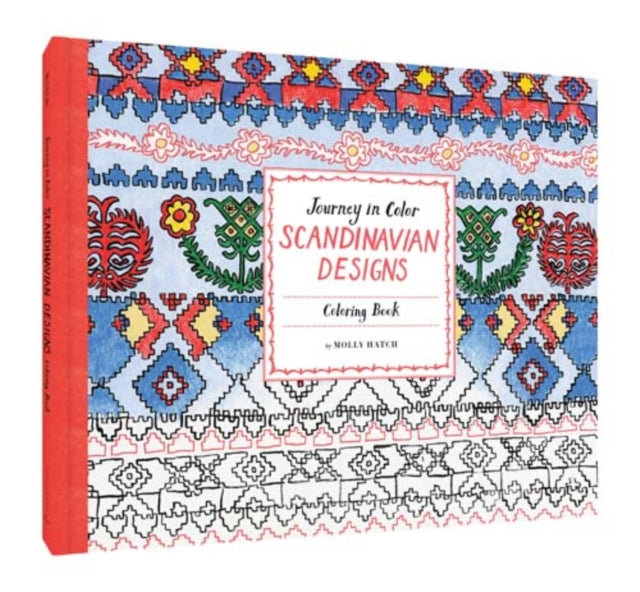 Book cover of: Journey in Color: Scandinavian Designs Coloring Book. By: Molly Hatch