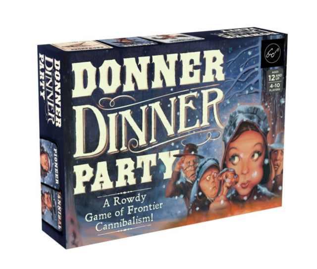 Book cover of: Donner Dinner Party. By: Forrest-Pruzan Creative Staff