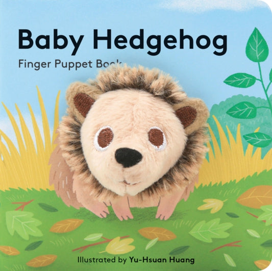 Book cover of: Baby Hedgehog: Finger Puppet Book. By: Yu-Hsuan Huang