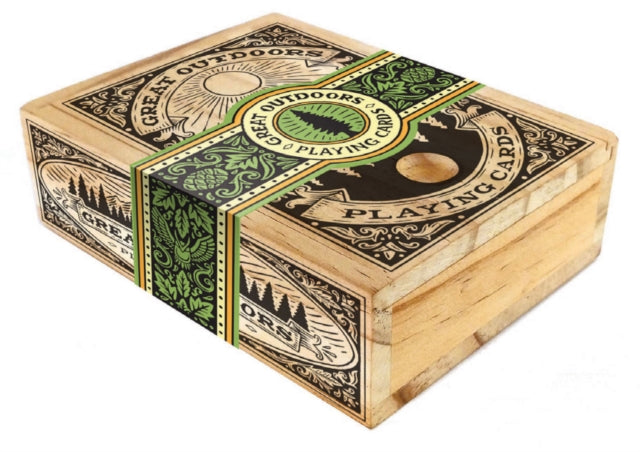 Book cover of: Great Outdoors Playing Cards. By: Travis Pietsch