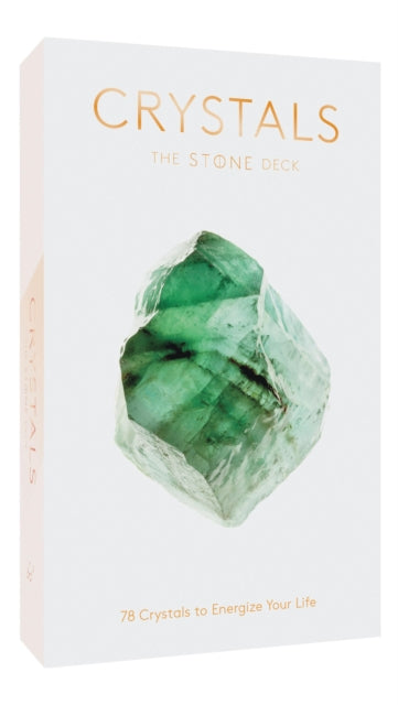 Book cover of: Stone Crystals Deck. By: Andrew Smart