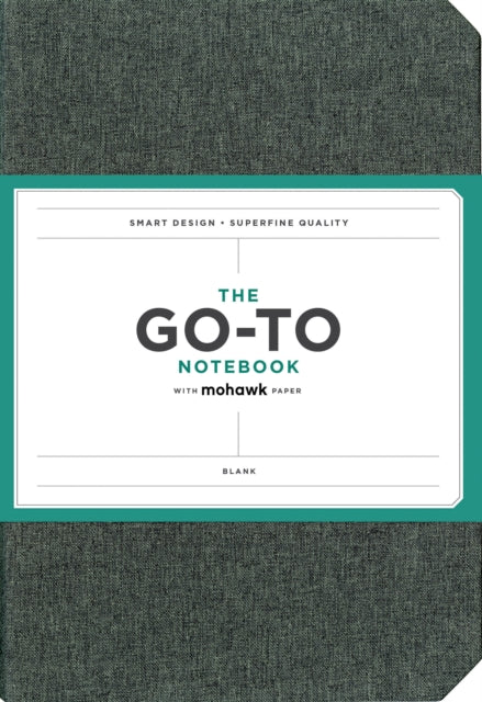 Book cover of: Go-To Notebook with Mohawk Paper, Slate Grey Blank