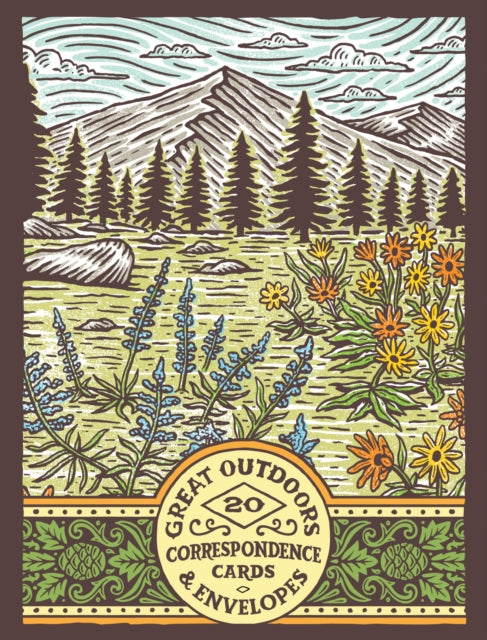 Book cover of: Great Outdoors Correspondence Cards. By: Travis Pietsch