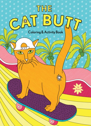 Cat Butt Coloring and Activity Book