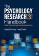 Book cover of: Psychology Research Handbook. By: Frederick Leong