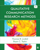 Book cover of: Qualitative Communication Research Methods. By: Thomas R. Lindlof