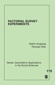 Factorial Survey Experiments