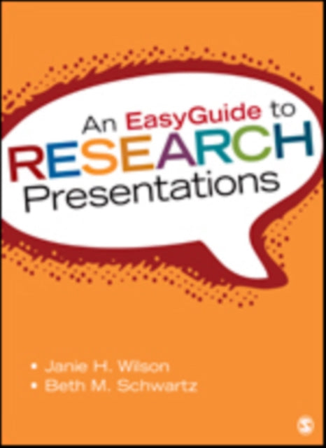 Book cover of: EasyGuide to Research Presentations. By: Janie H. (Hamn) Wilson