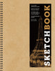 Book cover of: Sketchbook (basic large spiral Kraft). By: Sterling