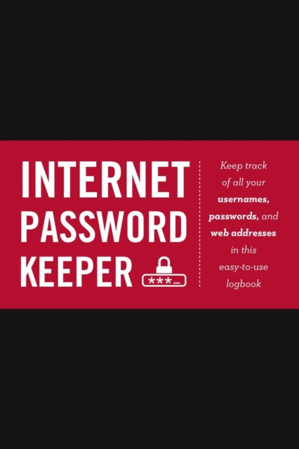 Book cover of: Internet Password Keeper. By: Eric Butow