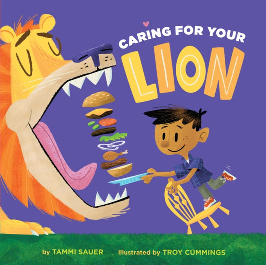 Book cover of: Caring for Your Lion. By: Tammi Sauer