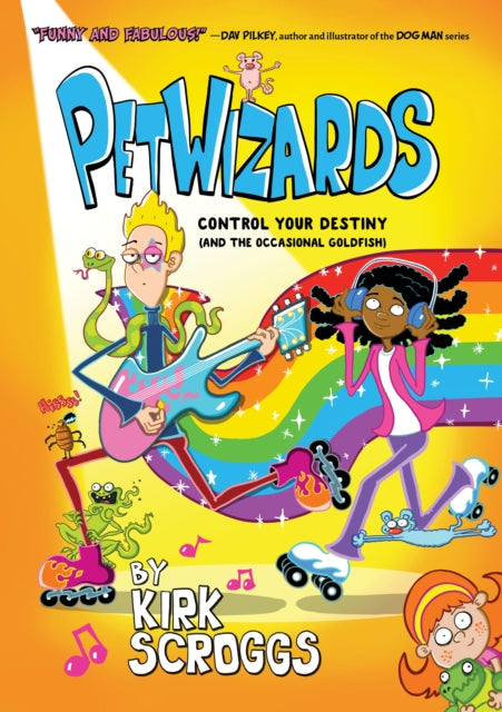 Book cover of: PetWizards. By: Kirk Scroggs