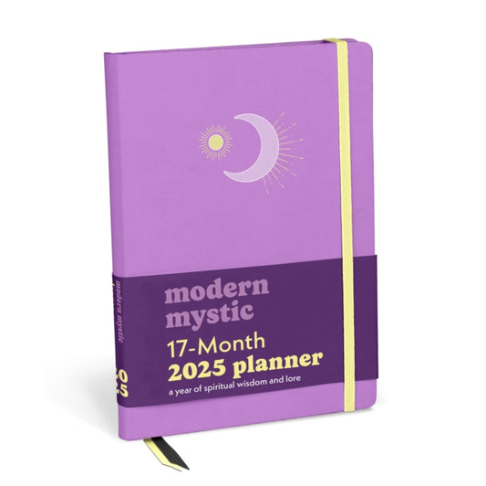 Book cover of: Modern Mystic 17-Month 2025 Planner