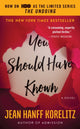 You Should Have Known : Now on HBO as the Limited Series The Undoing